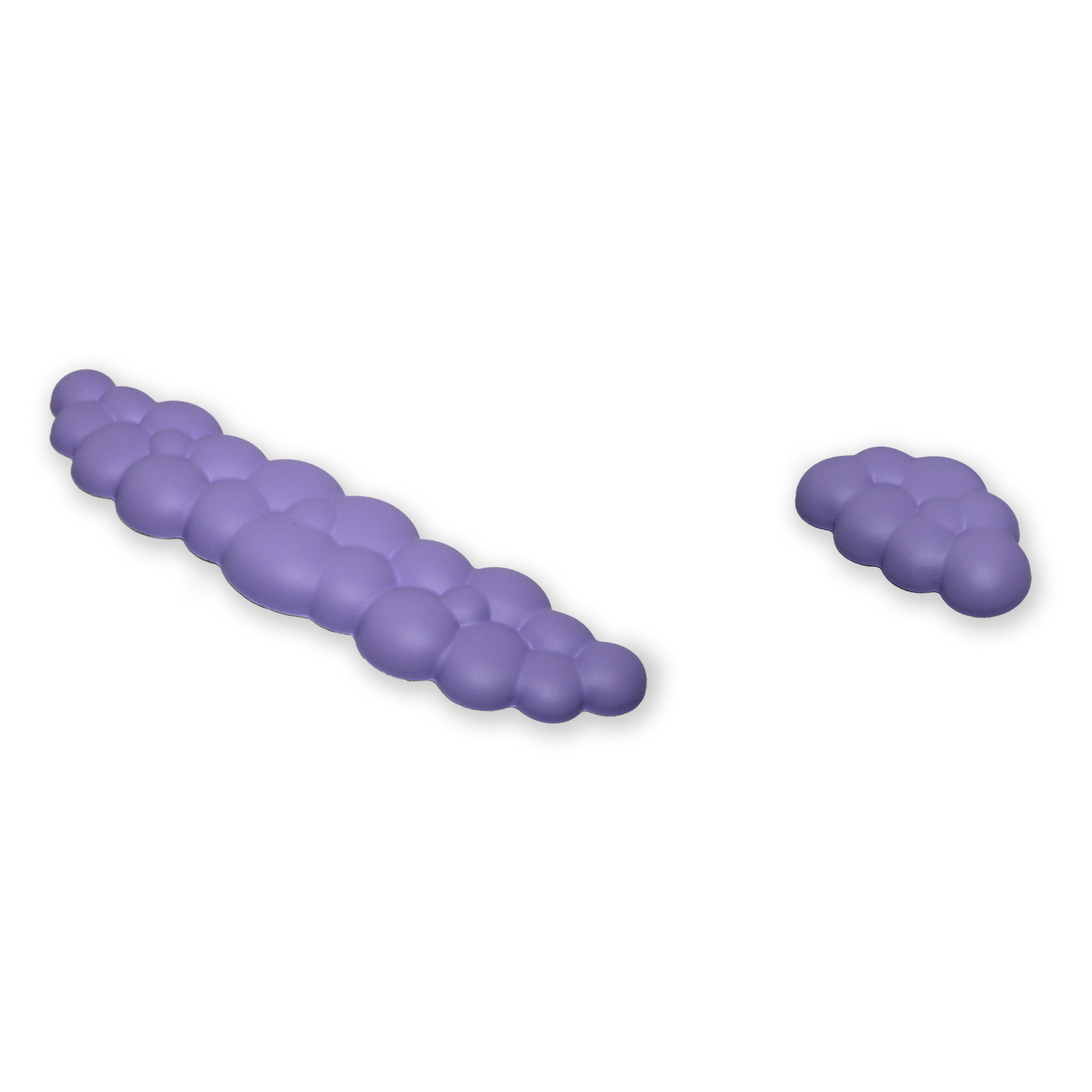 Reposamuñecas Nube Morado Pastel